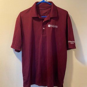 Enterprise RARE GARNET Polo Men’s Large